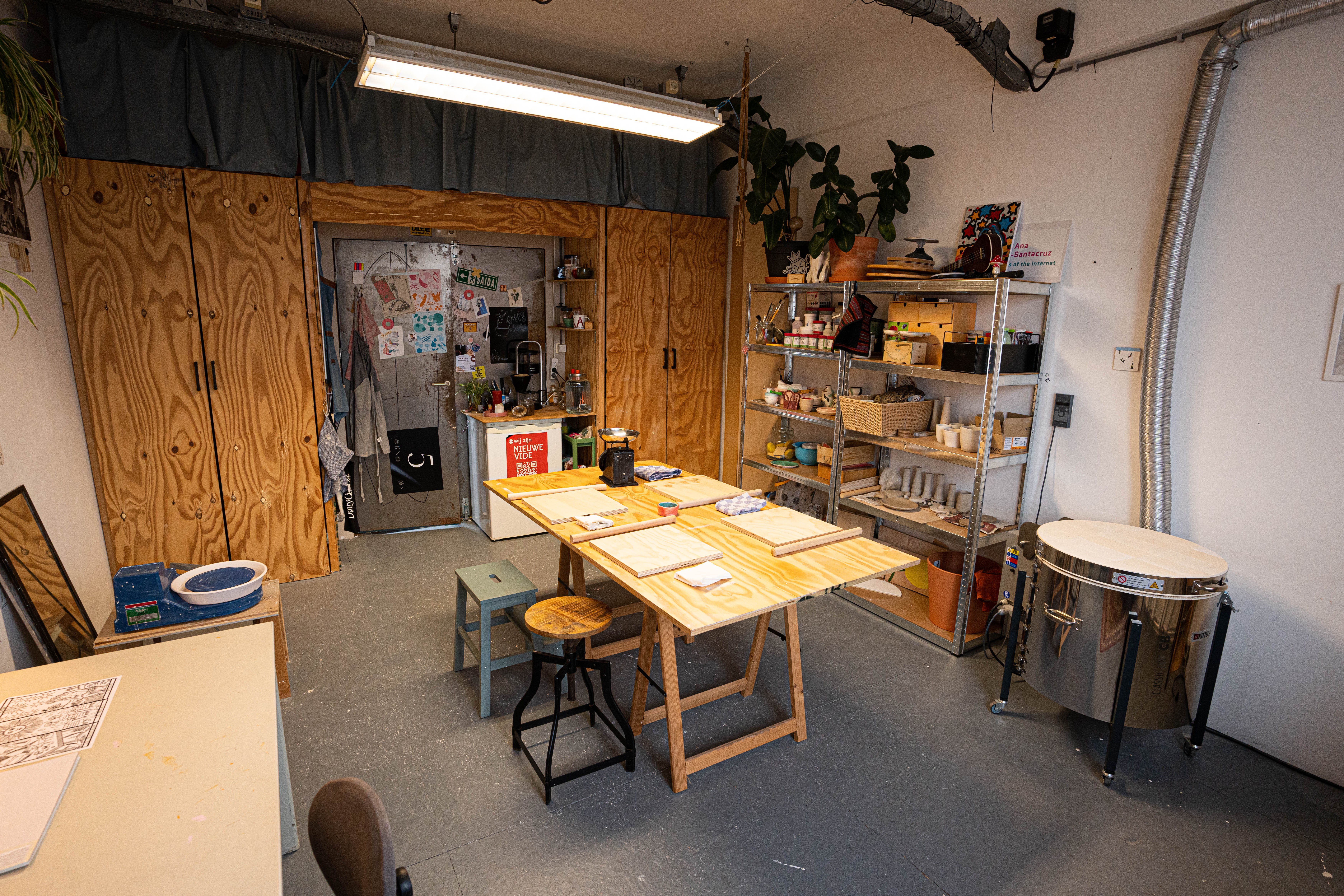 Studio work